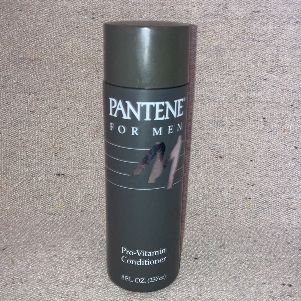 Vintage 80s Pantene For Men hair Conditioner Pro-Vitamin 8 oz Rare New Full